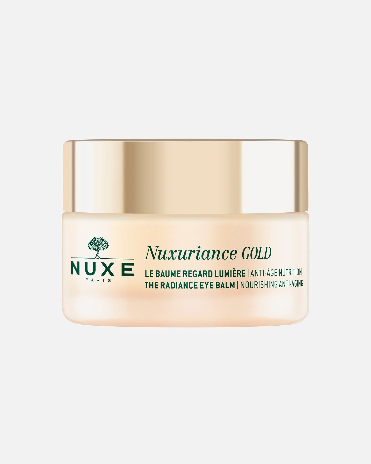 NUXE Augencreme Nuxuriance® Gold Radiance Augenbalsam – Ultimative Anti-Aging-Augencreme – 15 ml