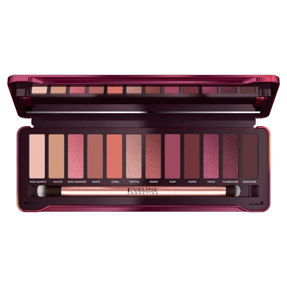 Eveline Paleta cieni do powiek Ruby Glamour