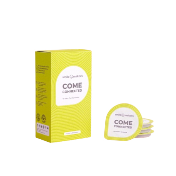 Preservativos Smile Makers Come Connected, paquete de 10 unidades | Salud | Superdrug