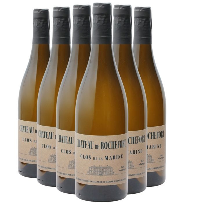 Château de Rochefort Muscadet Sèvre et Maine sur lie Clos de la Marine 2020 - Vin Blanc du Val de Loire (6x75cl)