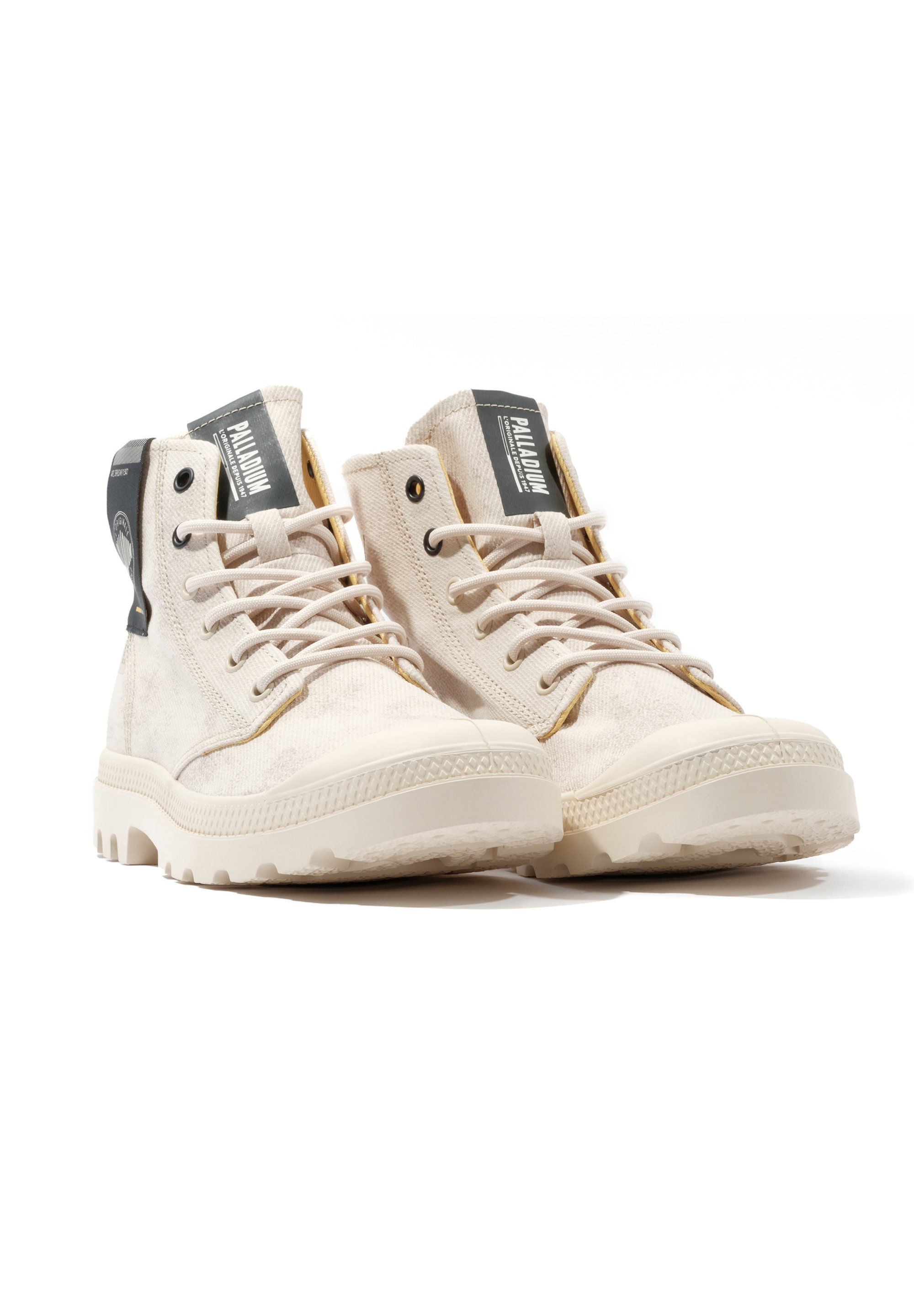 Bottines à lacets Palladium - beige