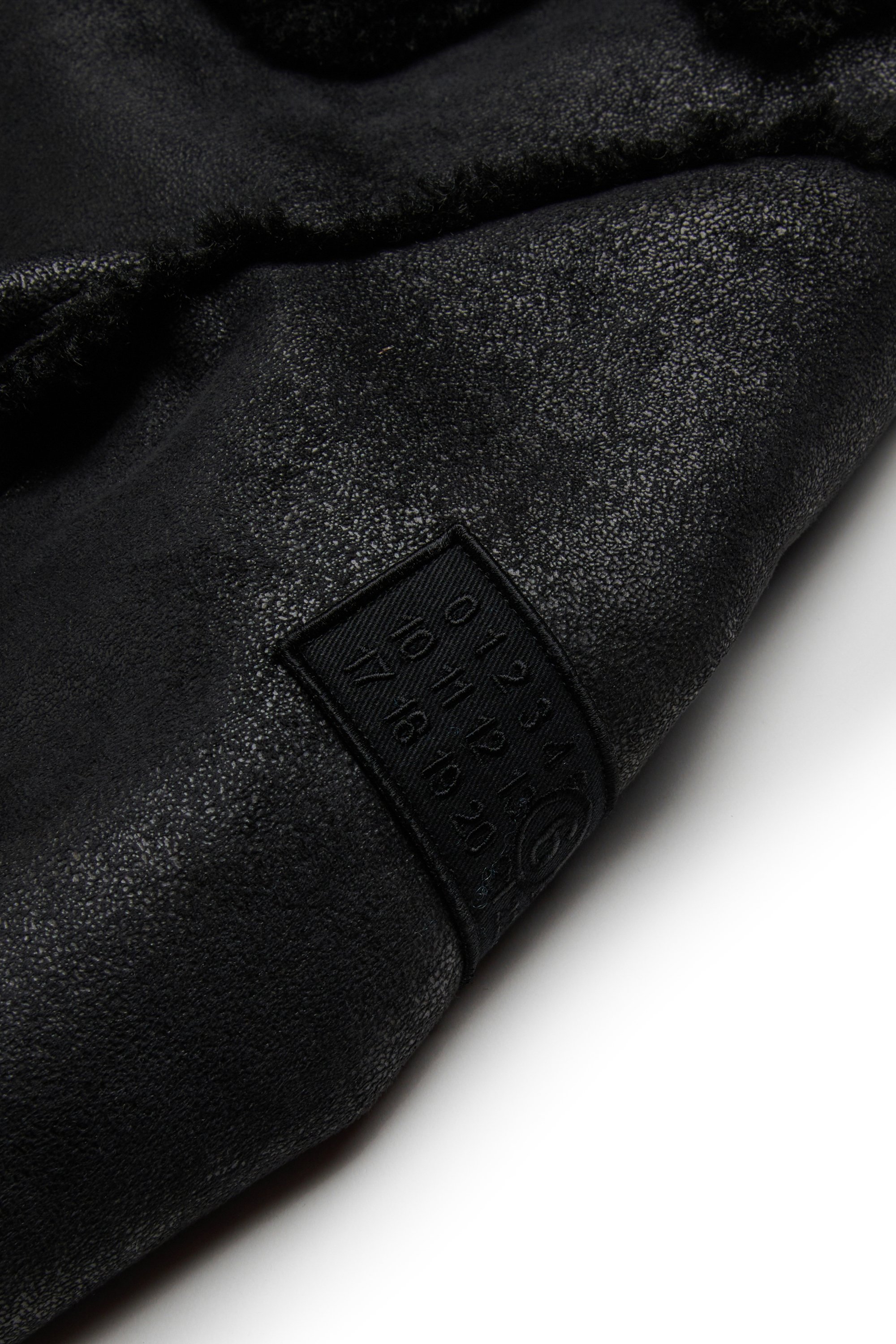 MM6 Maison Margiela winterjas - zwart