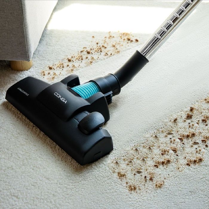 Cecotec Aspirateur Traîneau avec Sac 2L Conga Powerbag 2000 Compact Plus. 800W, Filtration Haute Efficacité