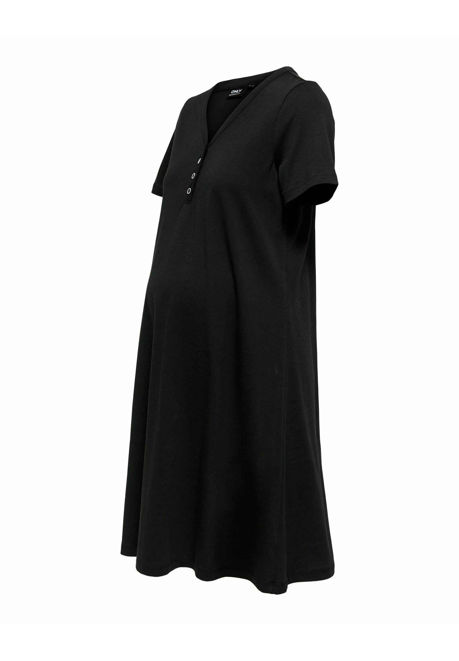 Vestido de malha ONLY MATERNITY - preto