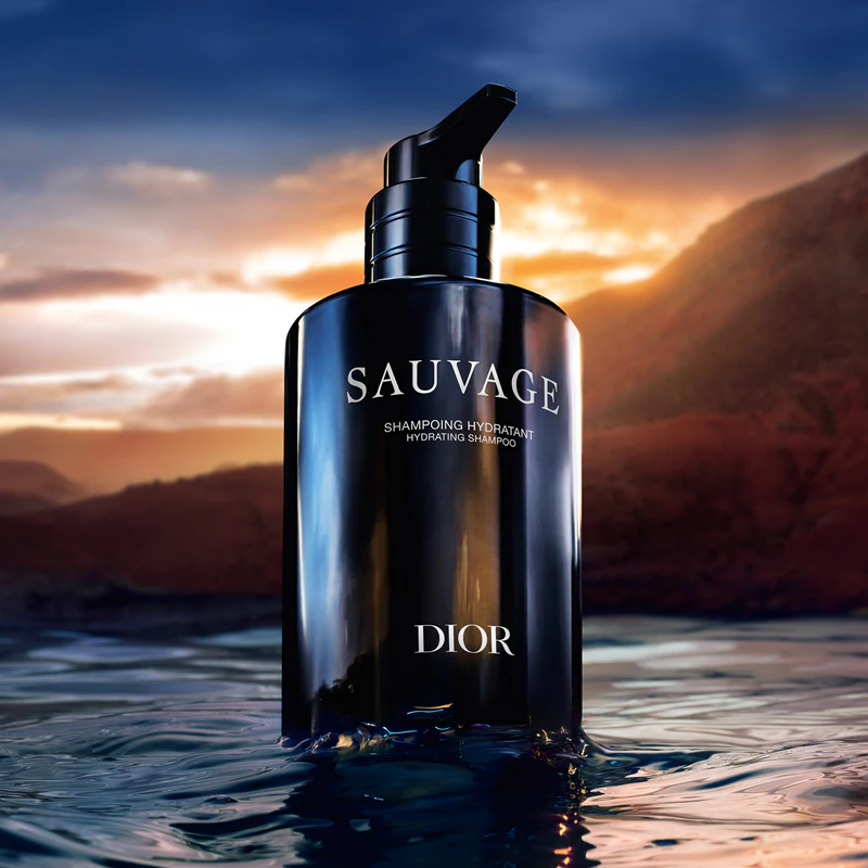 Shampoo hidratante DIOR Sauvage para homens