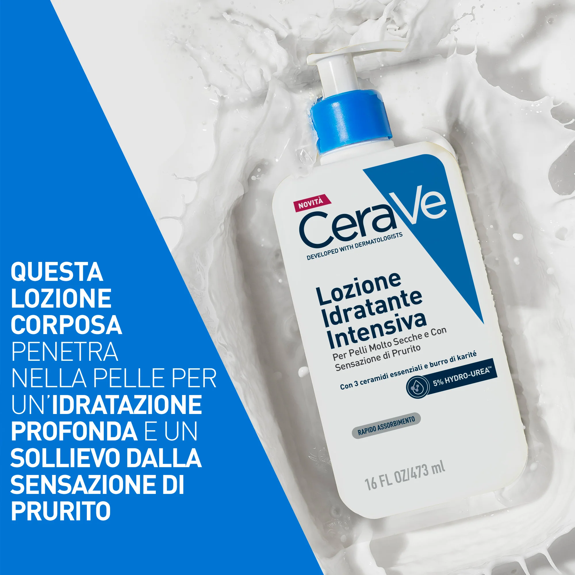 Idratanti Lozione Idratante Intensiva per Pelle Secca e Molto Secca - Crema Corpo, Tratt.viso 24 ore idratante