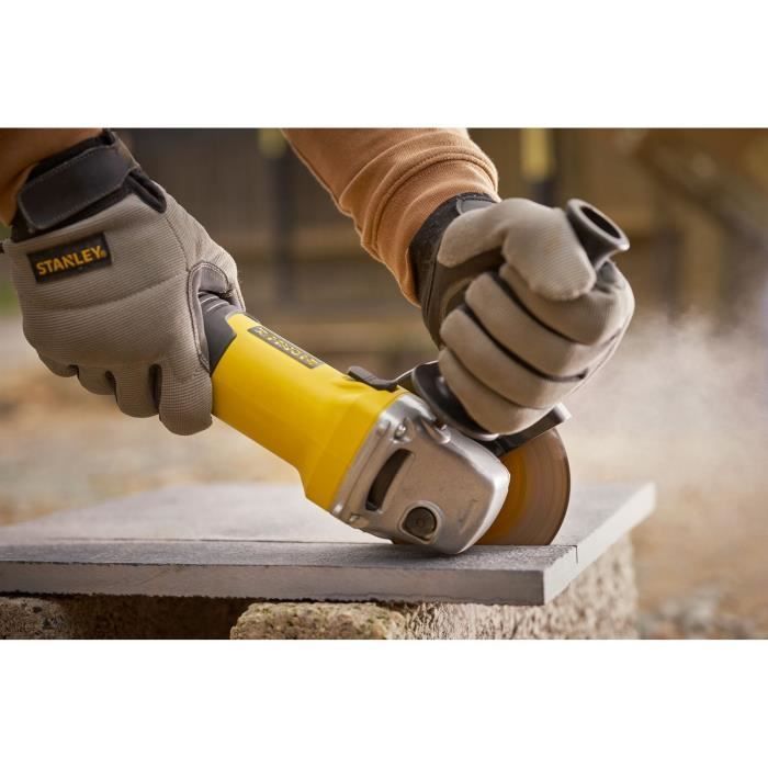 Meuleuse d'angle filaire  - STANLEY FATMAX - FMEG225VS-QS - 1100W - 125 mm