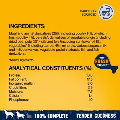 Pedigree Adult - Τρυφερή Αγαθότητα με Πουλερικά