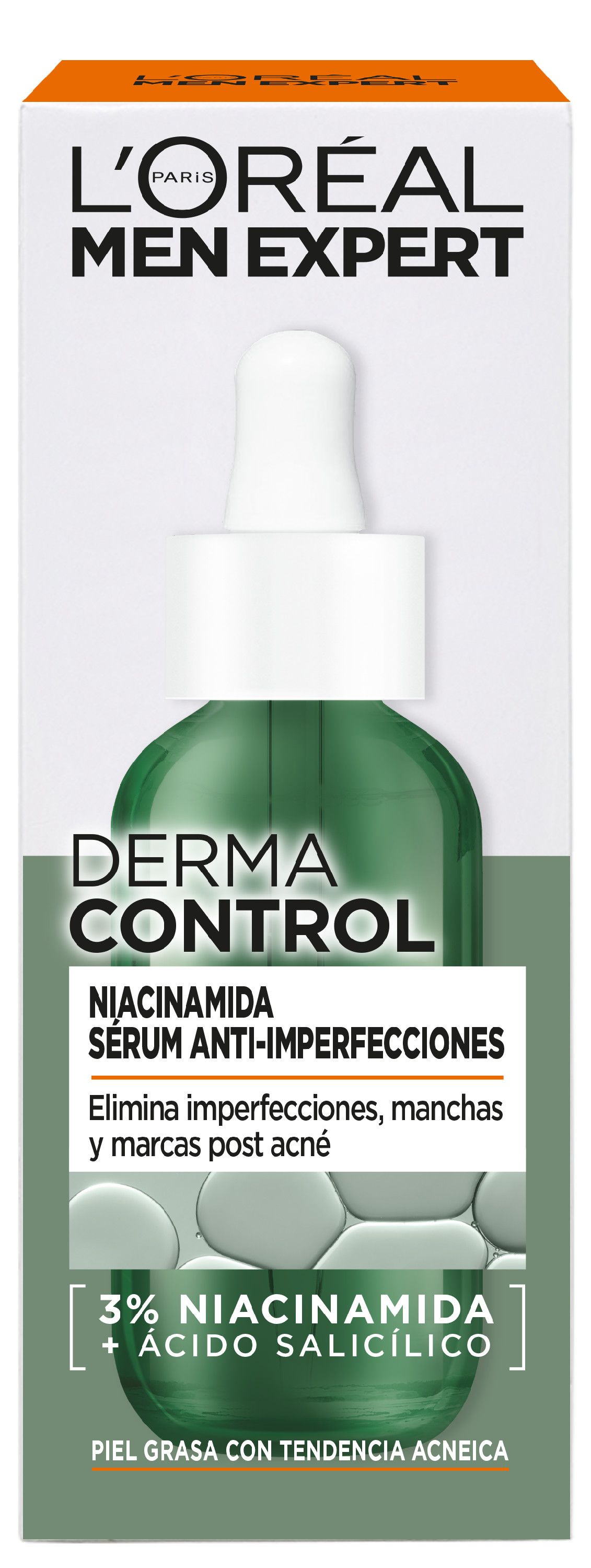 „Men Expert Derma Control“ serumas nuo odos defektų Kremai nuo tamsių dėmių