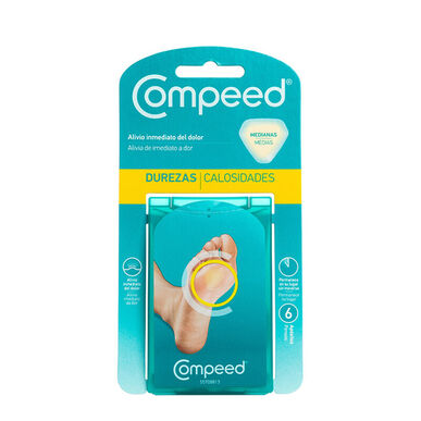 Apósitos Compeed Medium para callos 6 unidades 6 unidades