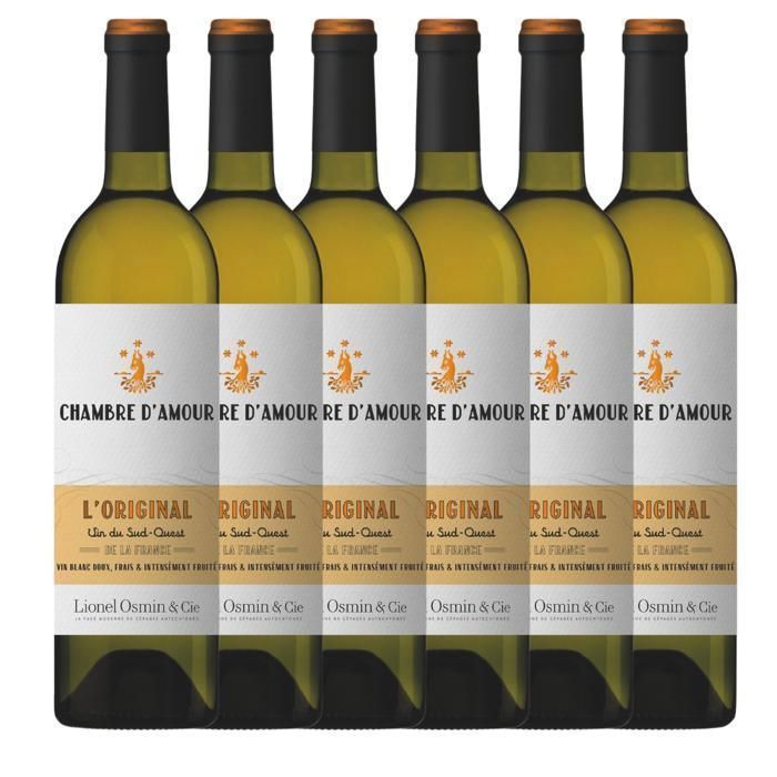 Chambre d'Amour L'Original 2024 - Sweet white wine - Lionel Osmin & Cie, 6-bottle gift set