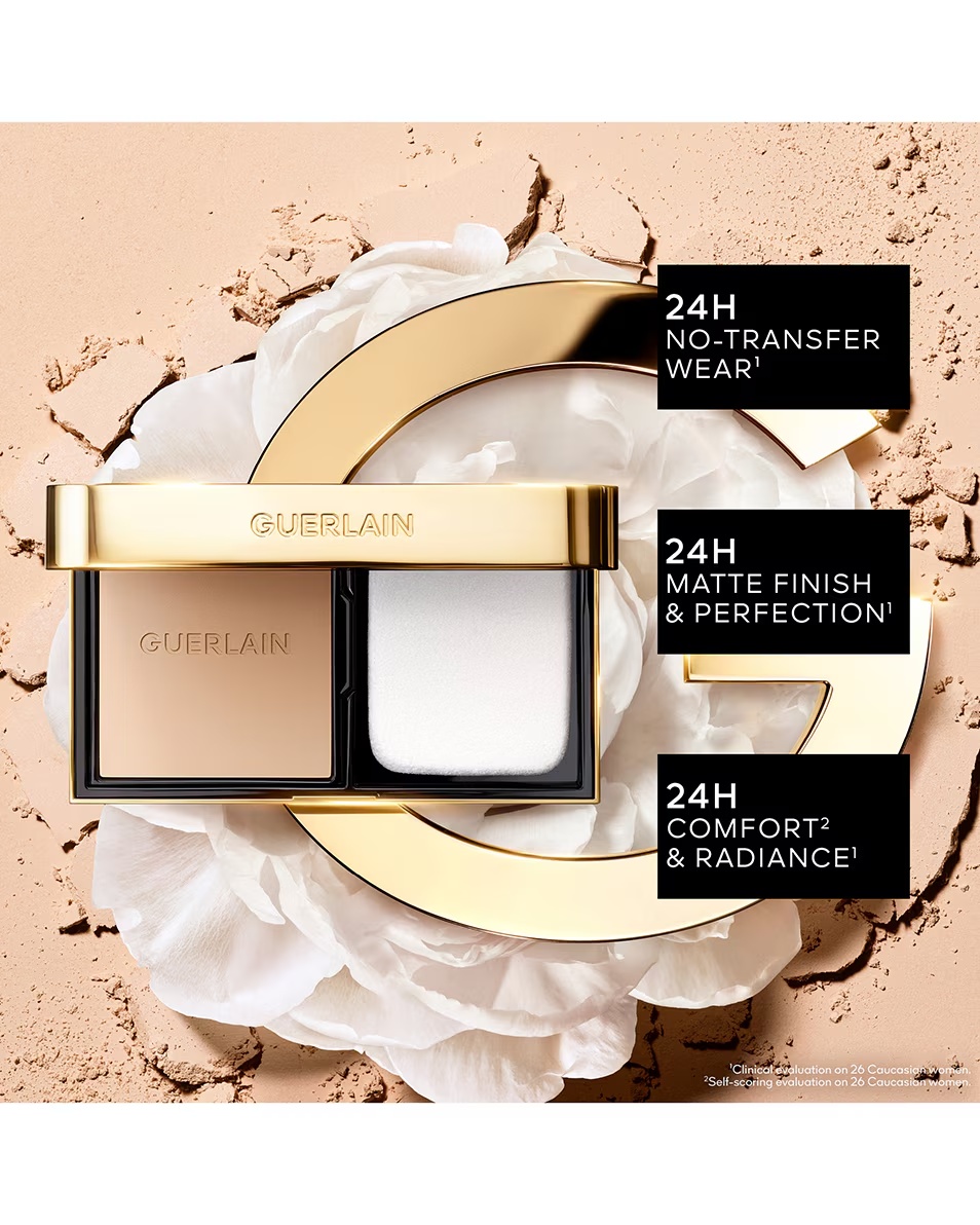 GUERLAIN PARURE GOLD SKIN CONTROL FOND DE TEN MAT COMPACT HIGH PERFECTION