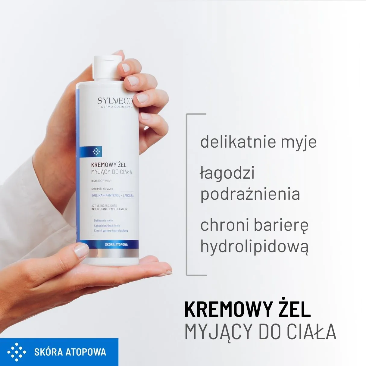 Sylveco Dermo Kremowy żel myjący do ciała