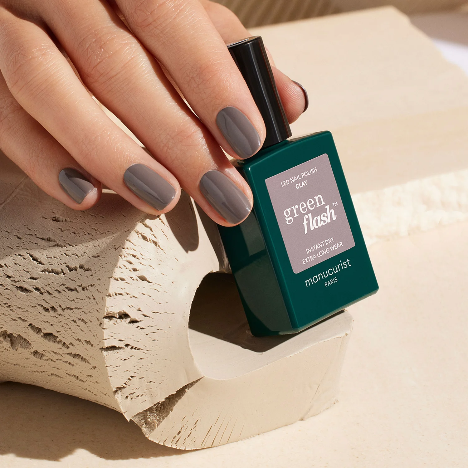 Semi-permanent LED Green Flash™ - 15 ml Clay