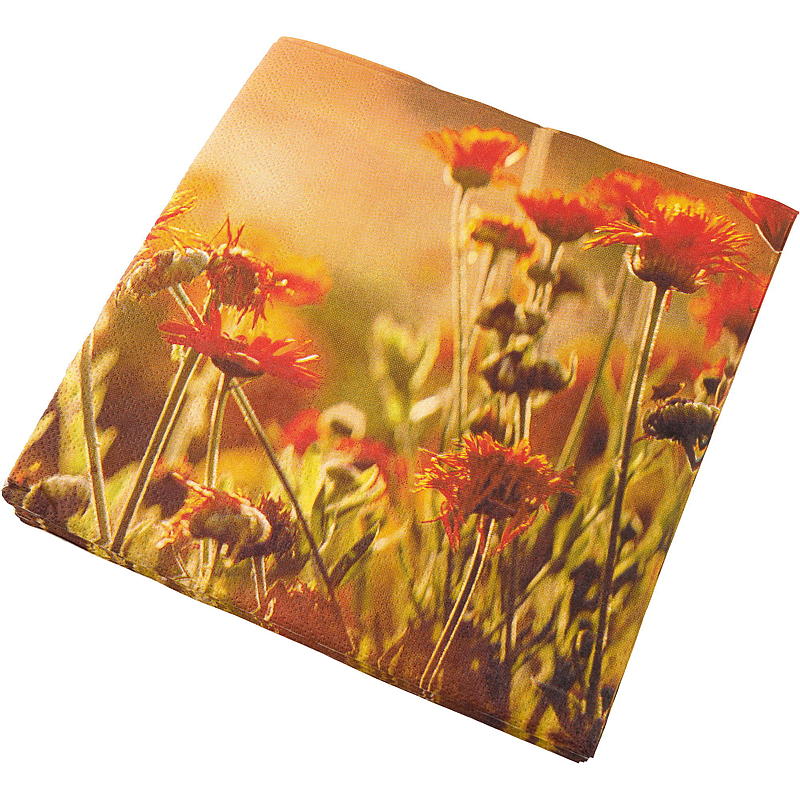 Tovaglioli Vie Home, confezione da 20 pezzi, 33x33 cm, fine estate