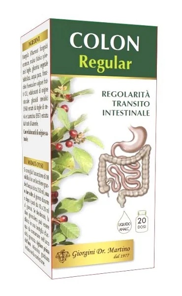 DR. GIORGINI Dr. Giorgini Colon regulier alcoholvrij vloeibaar darmsupplement 200 ml