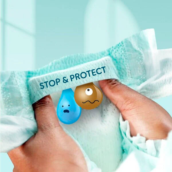 Fraldas Pampers Premium Protection Tamanho 6<br>Tamanho 6 (13-18kg), 70 unidades