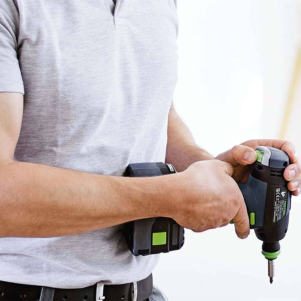 Furadeira/parafusadeira FESTOOL 18V sem escova T 18 de 2 velocidades em Systainer Skin 576448