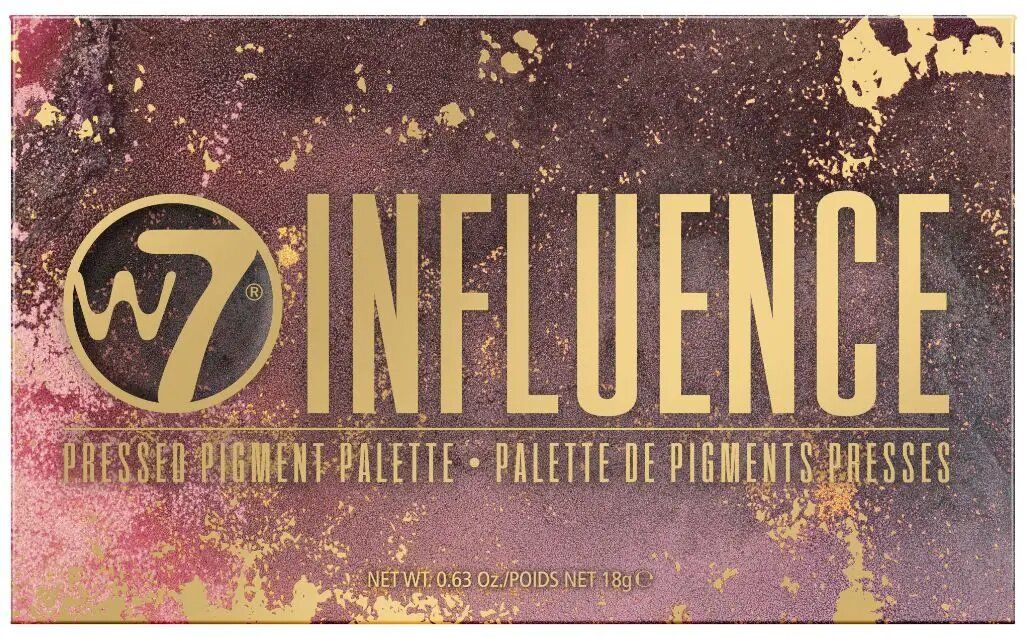 „Influence“ presuotų pigmentų paletė Akių šešėlių ir makiažo paletės