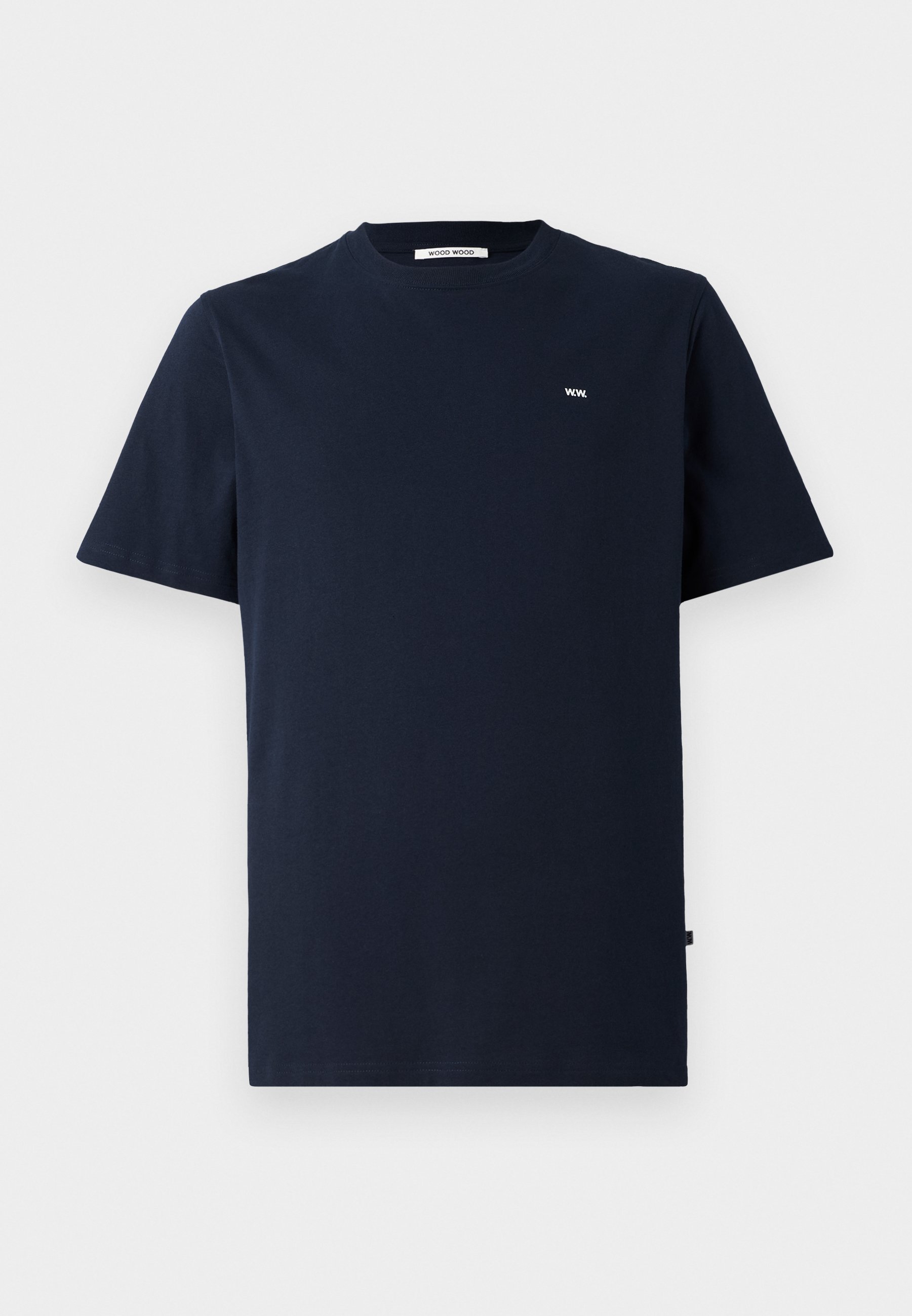 WOOD WOOD ESSENTIAL SAMI CLASSIC - T-skjorte med print - black