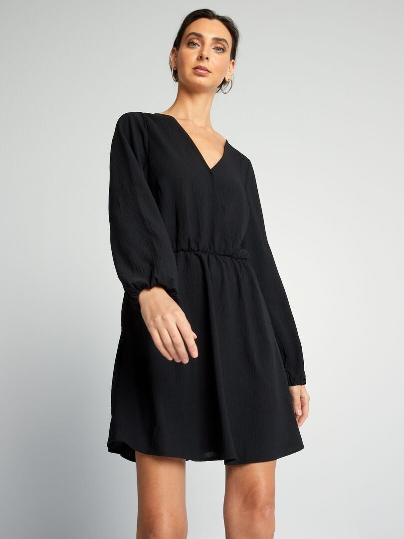Vestido envelope - preto