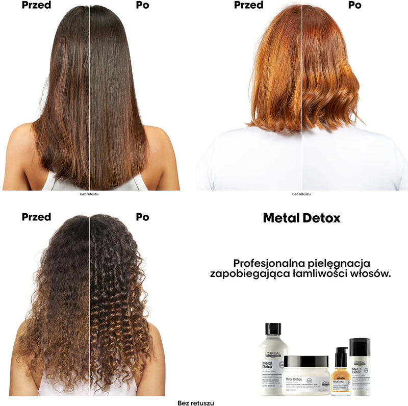 L'Oréal Professionnel Serie Expert Metal Detox hlboko vyživujúca maska pre farbené a poškodené vlasy