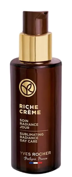 Yves Rocher Riche Creme Rozświetlająca emulsja przeciwzmarszczkowa na dzień