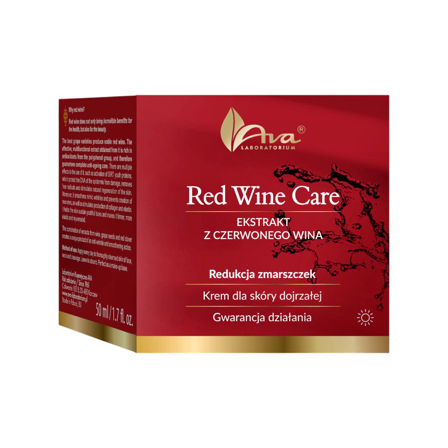 Njega crnog vina Ava