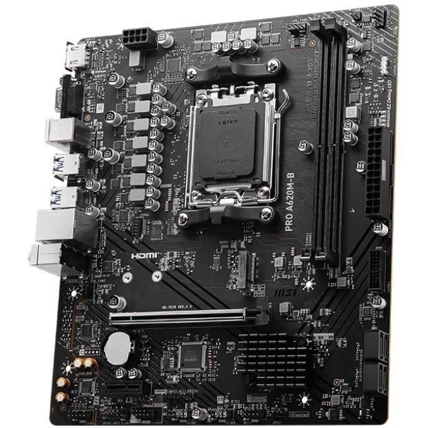 Carte mère - MSI - PRO A620M-B Emplacement AM5 micro ATX