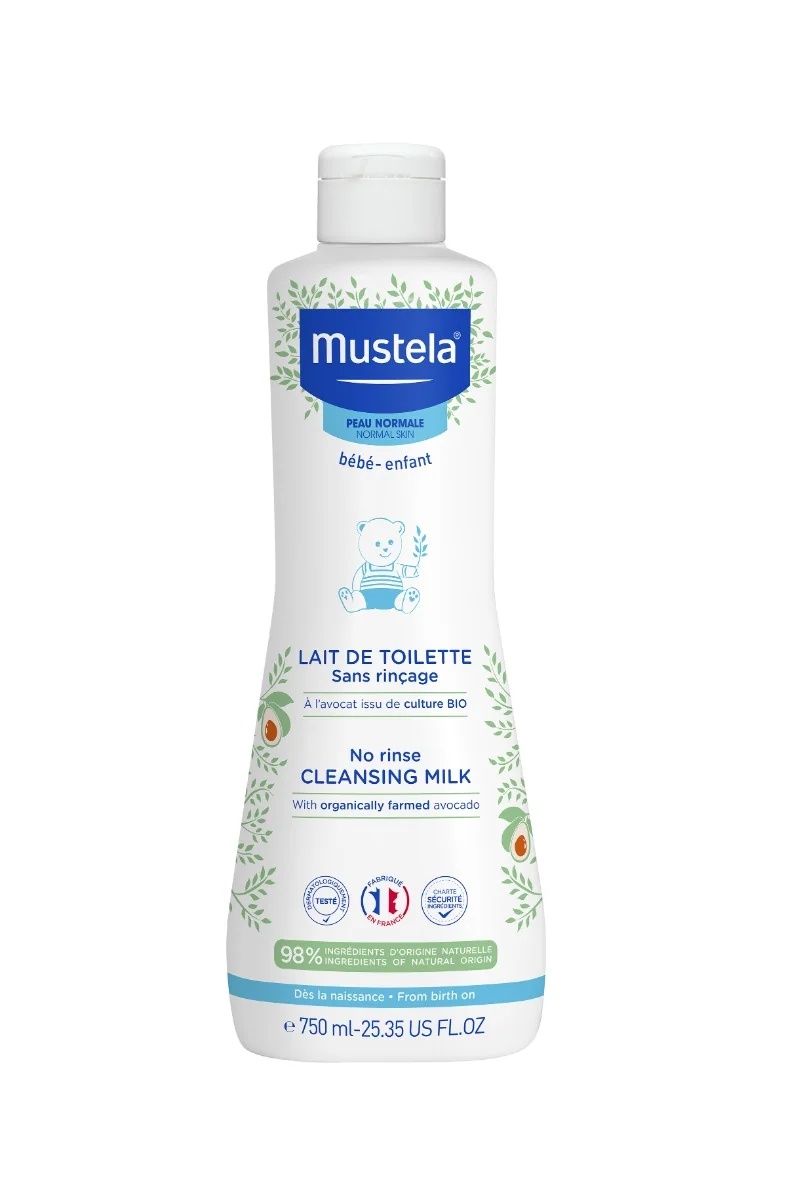 MUSTELA Mustela Toilettenmilch 750 ml Schützende Wirkung