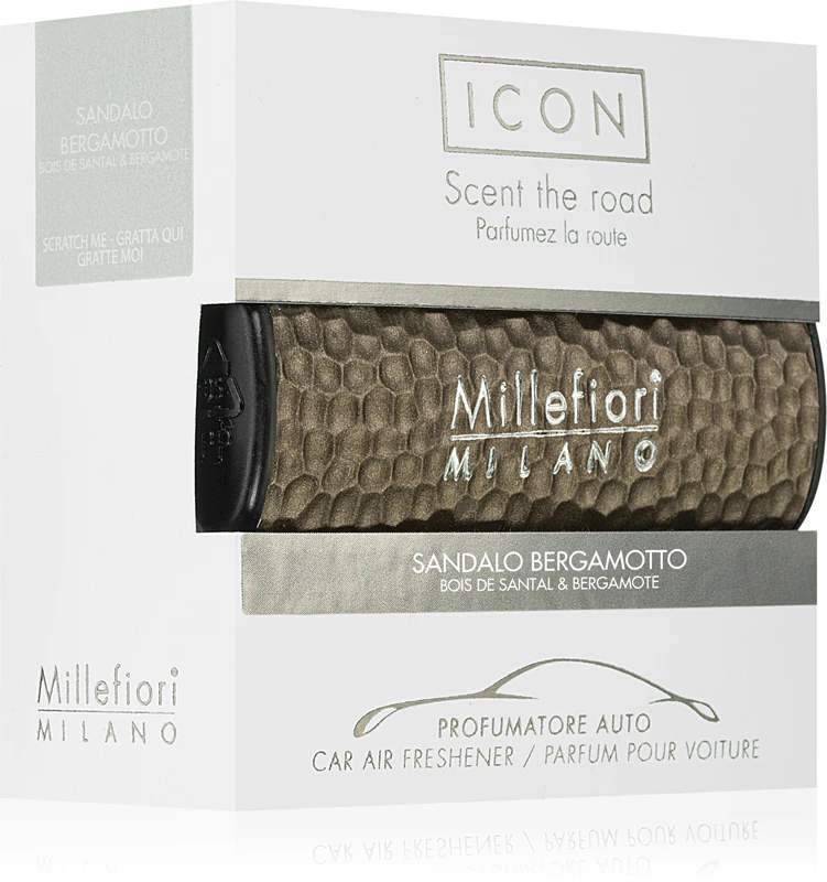 Vůně do auta Millefiori Icon Sandalo Bergamotto