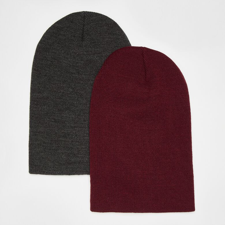 Schwere lange Mütze (2er-Pack)