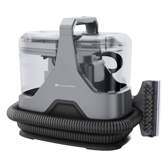 Smacchiatore detergente - CONTINENTAL EDISON - Divani - Tappeti - Rivestimenti - 600 W - Serbatoio da 1,3 L - Tubo flessibile da 1,6 m