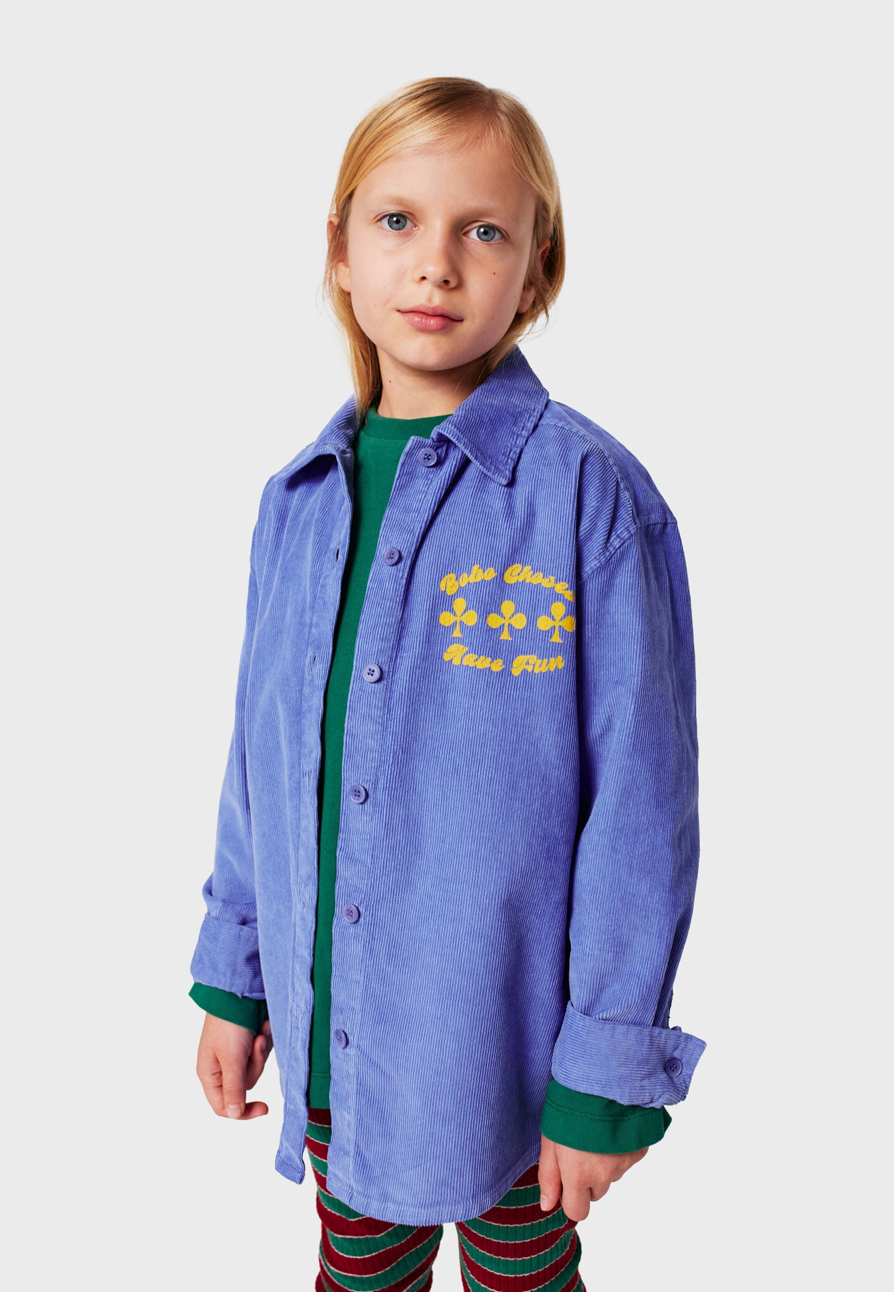 Bobo Choses HAVE FUN UNISEX - Blouse met knoopjes - lavendel