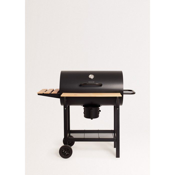 BBQ SMOKEY EASY - Barbacoa ahumadora de carbón sobre ruedas