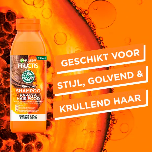 Shampoo Garnier Fructis Papaya Hair Food<br>350ml