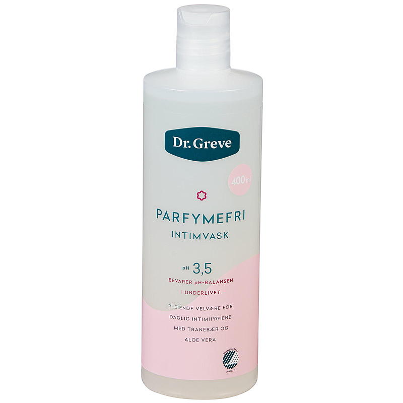 Dr. Greve Intieme Wasgel 400 ml, parfumvrij, Dr. Greve