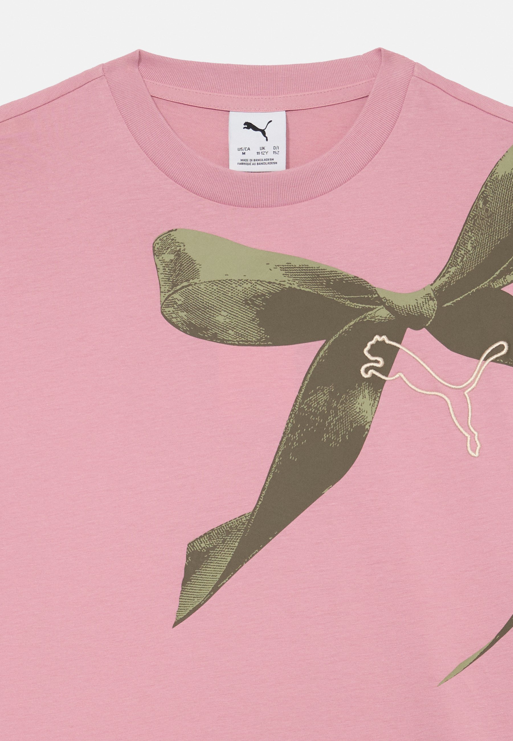 Puma BOWTIQUE GRAPHIC TEE UNISEX - T-shirt met print - roze