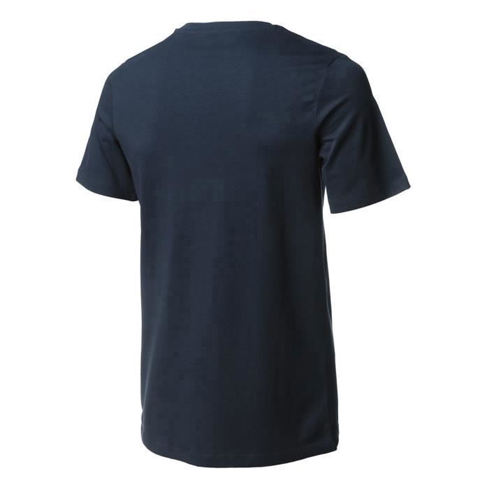JACK & JONES Herren-T-Shirt mit Rundhalsausschnitt, marineblau, Kurzarm