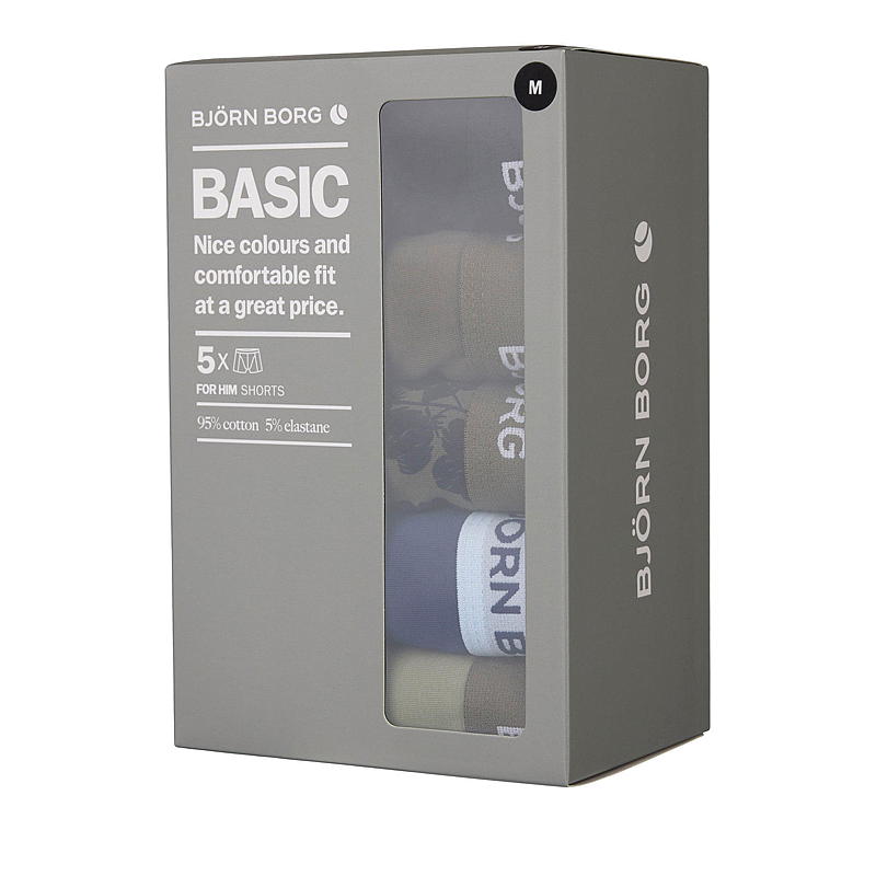 Bjørn Borg Boxershorts 5er-Pack Größe S-XL Bjørn Borg