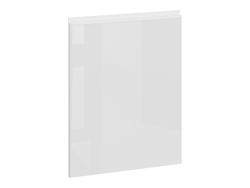 Front do zmywarki z zakrytym panelem Sole 60 cm biały połysk