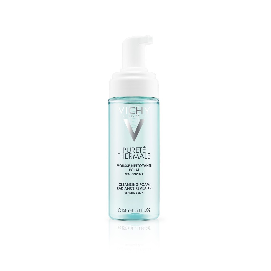 Vichy Pureté Thermale Reinigungsschaum Radiance Revealer für empfindliche Haut - 150 ml