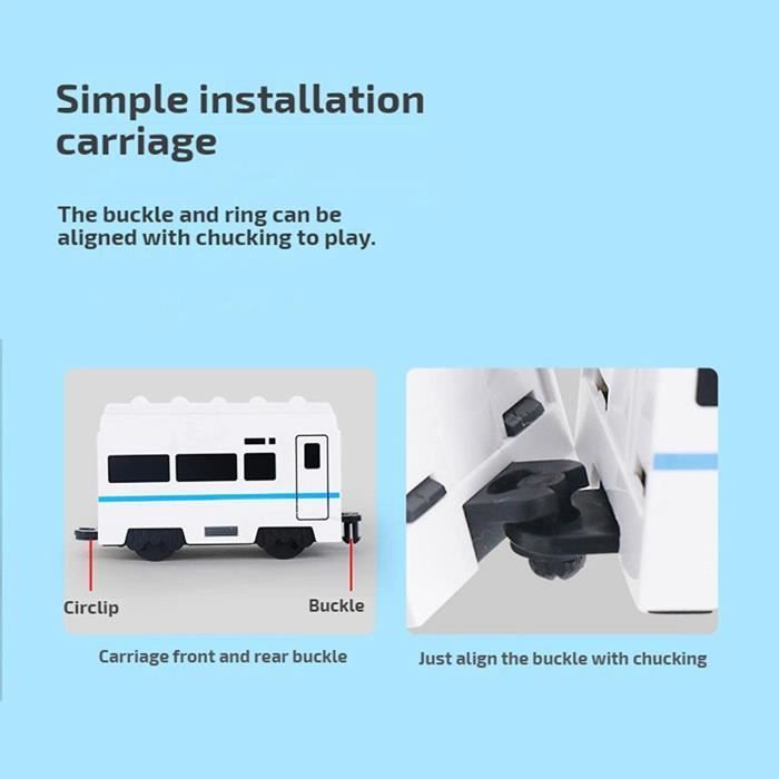 Trenes eléctricos - AMOUNE - Kit de tracción inteligente - A partir de 3 años - Para interiores - Unisex