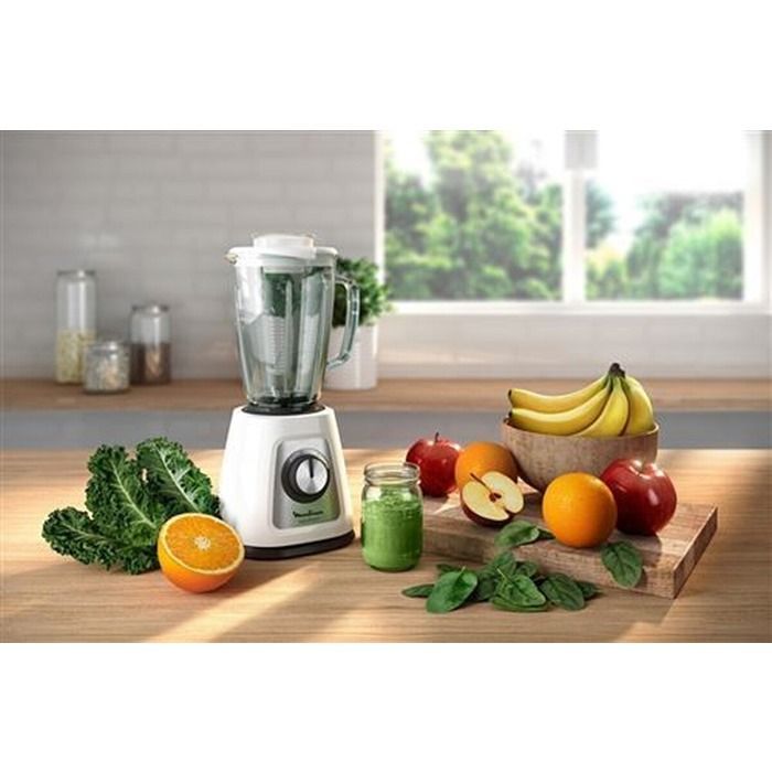 Frullatore - Moulinex - BLENDFORCE LM436110 - Bianco - Con mini tritatutto