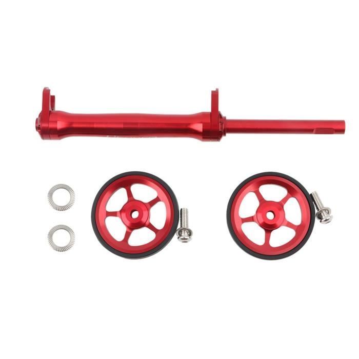 HOME TRAINER Rack arrière résistant à la corrosion antiglissement utile vélo pliant tige dextension de roue facile style-B 4
