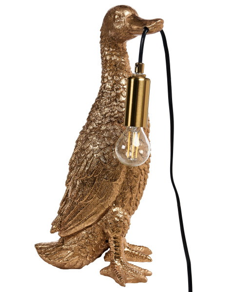 Lampa stołowa Kaczka MALAIKA Złoty