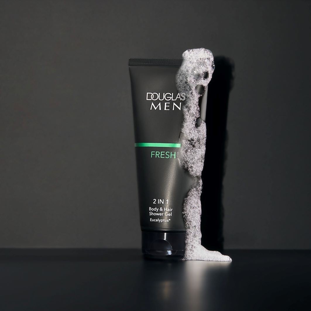 Douglas Collection Gel za tuširanje Men Fresh 2 u 1 gel za tuširanje za tijelo i kosu - 200 ml