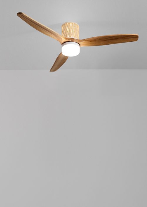 Ventilador de techo - Create - Con luz - Silencioso - Ø132 cm - LED