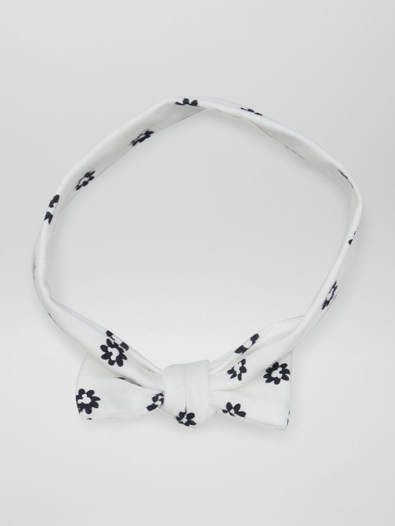 Tiara com laço da Disney - BRANCA