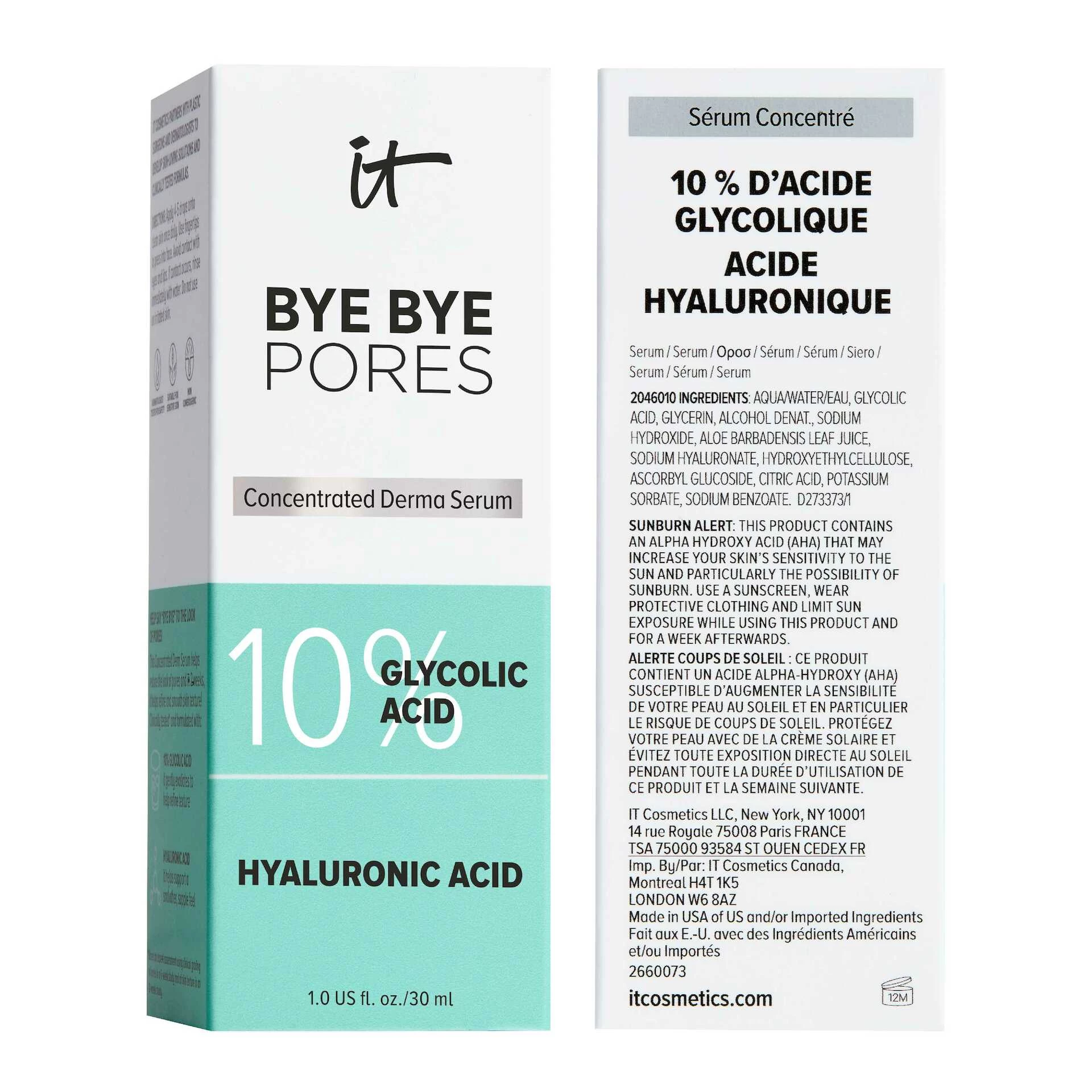 Bye Bye pórustisztító arcszérum 30 ml - IT Cosmetics